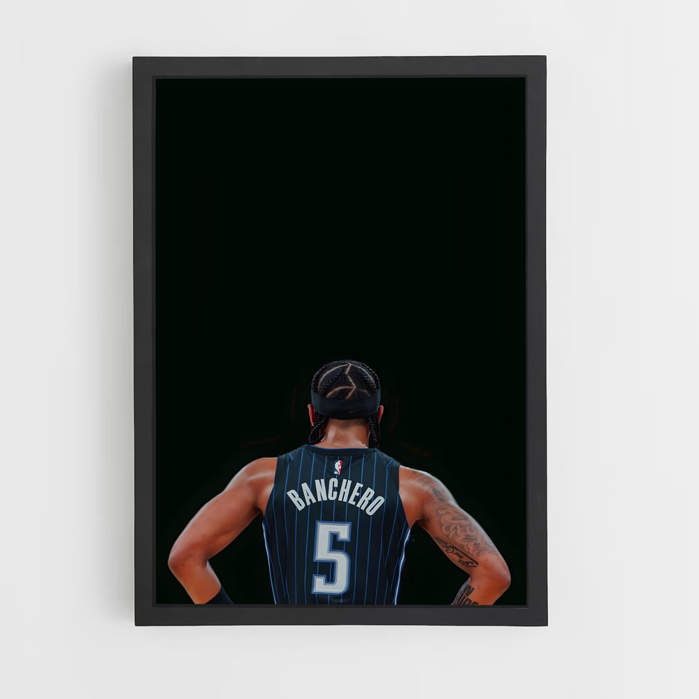 Poster L'Attitude de Paolo – affiche Basketball (vue 2)